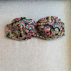 VICTORIA’S SECRET STRAPLESS BATHING SUIT TOP - 36C — **Top only**